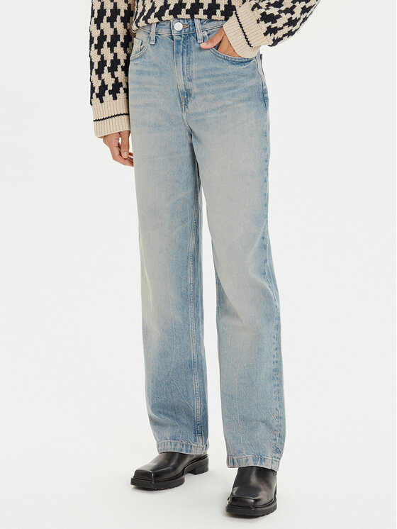 Tommy Hilfiger Tommy Hilfiger Τζιν WW0WW42812 Μπλε Straight Fit