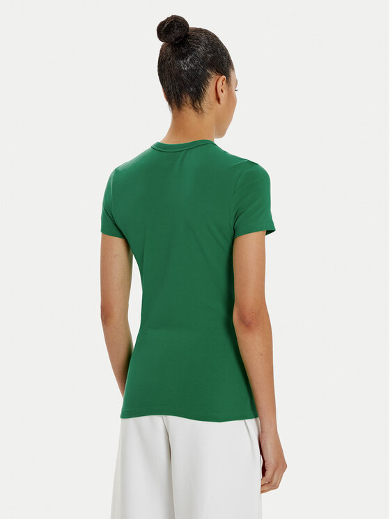 Lacoste Lacoste T-särk TF7218 Roheline Slim Fit