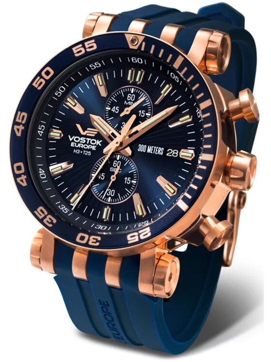 Vostok Europe Vostok Europe Zegarek VK61-575B590 Czarny