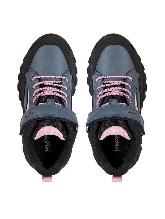 Geox Geox Snehule J Simbyos Girl B Abx J36LGA 0MEFU C4321 M Modrá