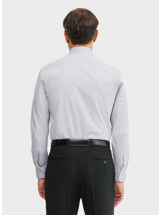 Pako Lorente Pako Lorente Koszula P25SF-1X-006 Szary Slim Fit
