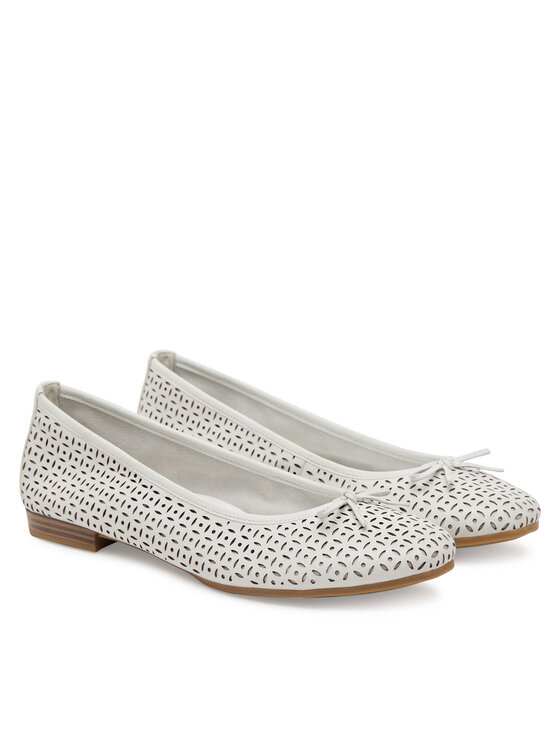 Tamaris Tamaris Ballerine 1-22116-41 Bianco