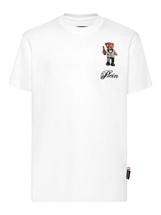 PHILIPP PLEIN PHILIPP PLEIN T-Shirt 27169 Biały Regular Fit