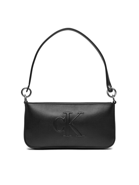 Calvin Klein Jeans Handtasche Sculpted Shoulder K60K612725 Schwarz 