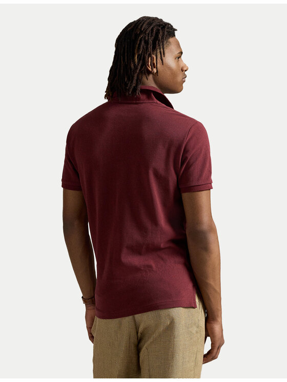 Polo Ralph Lauren Polo Ralph Lauren Polokošile 710973159001 Bordó Custom Slim Fit