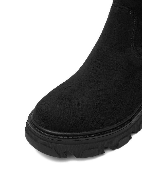 DeeZee DeeZee Stivali sopra il ginocchio 9382-1 Nero
