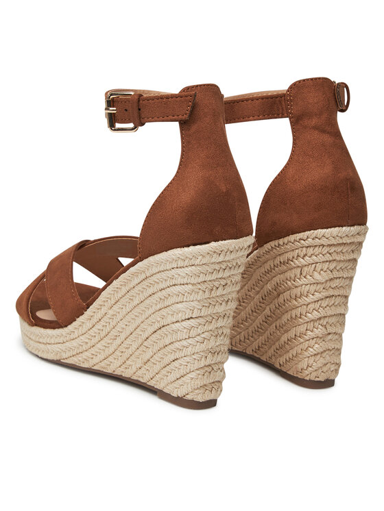 ONLY Shoes ONLY Shoes Espadrilles Onlamelia-18 Mf Wedge 15335555 Barna