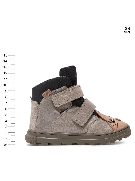 Mrugała Mrugała Schnürschuhe Adny 6280/4-84 Silberfarben