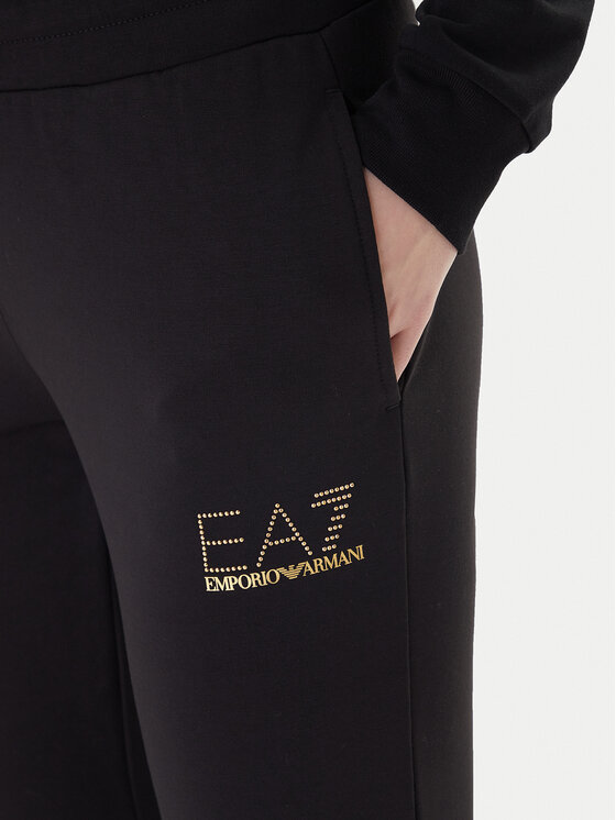 EA7 Emporio Armani EA7 Emporio Armani Teplákové nohavice 8NTP66 TJ9RZ 1200 Čierna Regular Fit