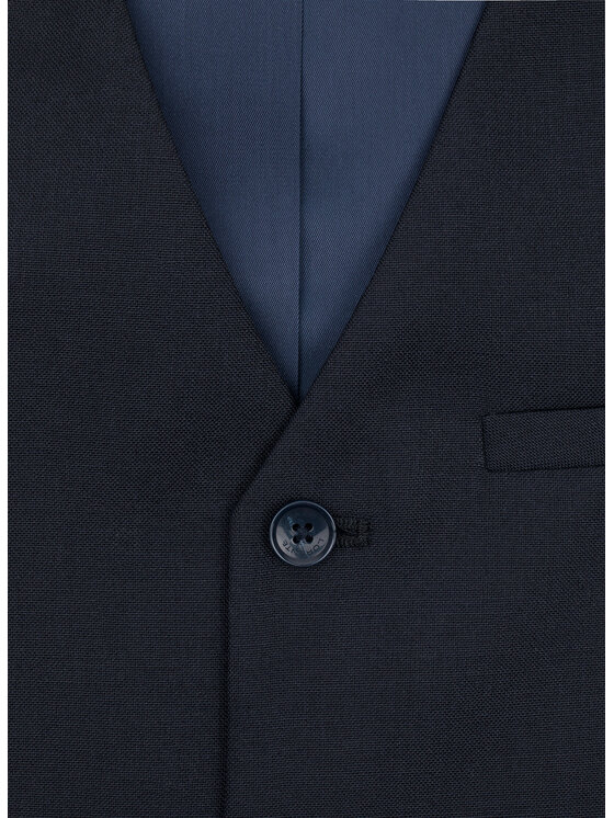 Pako Lorente Pako Lorente Kamizelka P22SP-8G-027 Granatowy Slim Fit