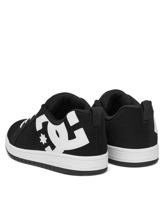 DC DC Sneakers COURT GRAFFIK ADBS100207-BKW Negru