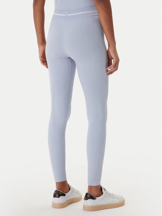 Guess Guess Legíny V6RB05 Z4692 Světle modrá Slim Fit
