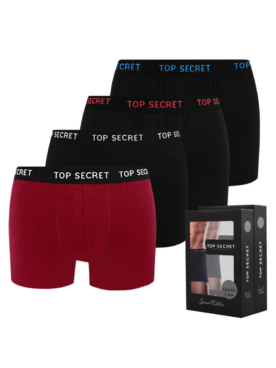 Top Secret Bokserki BM907 Czarny | Modivo.pl