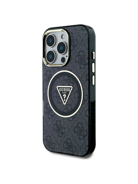 Guess Guess Etui na telefon iPhone 16 Pro Max Czarny