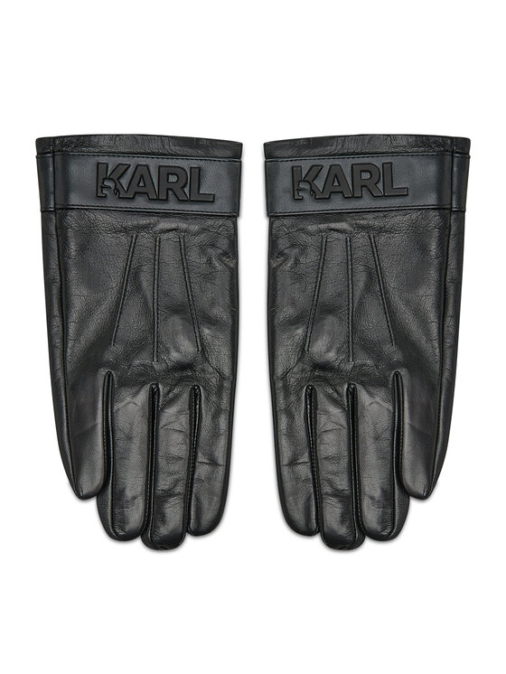 KARL LAGERFELD Mănuși pentru Bărbați 220M3615 Negru