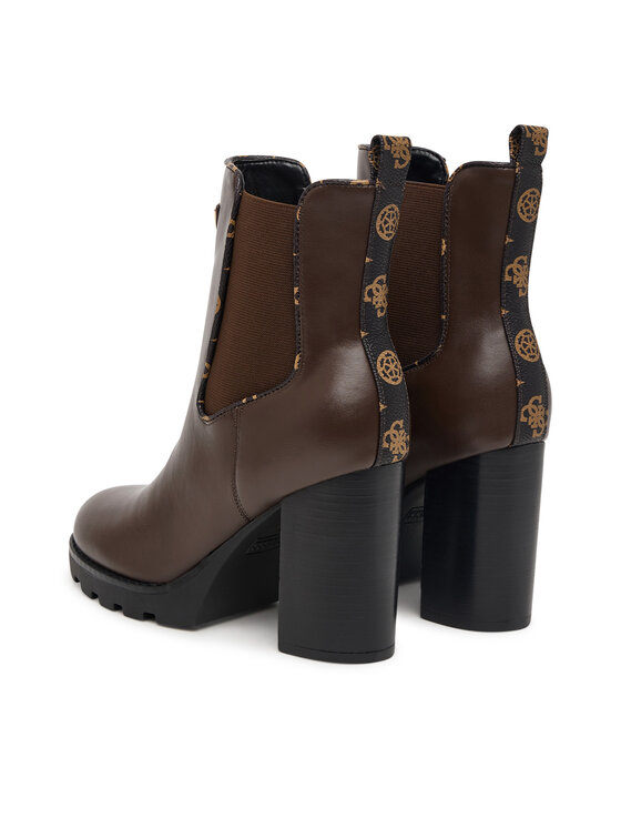 Guess Guess Боти FLFNEL ELE10 Кафяв