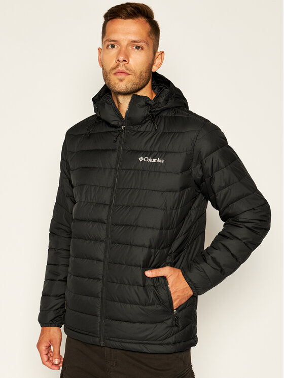 Columbia Columbia Žieminė striukė Powder Lite 1693931 Juoda Regular Fit
