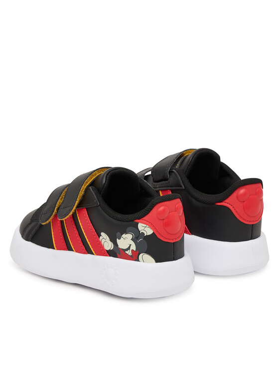 adidas adidas Sportcipők Adidas Disney Mickey Mouse Grand Court Shoes Infants KI9186 Fekete