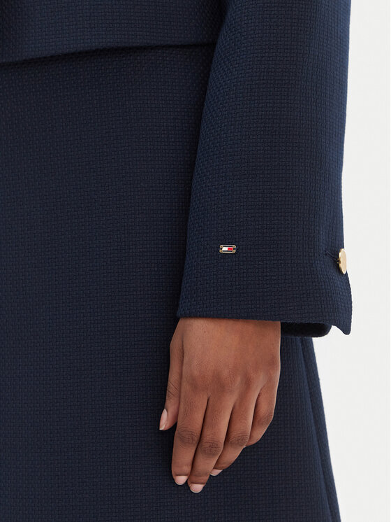 Tommy Hilfiger Tommy Hilfiger Pārejas jaka WW0WW47792 Tumši zils Regular Fit