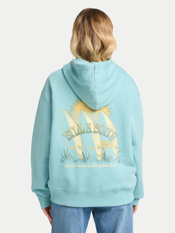 Billabong Billabong Μπλούζα Ready And Set EBJSF00184 Τυρκουάζ Loose Fit