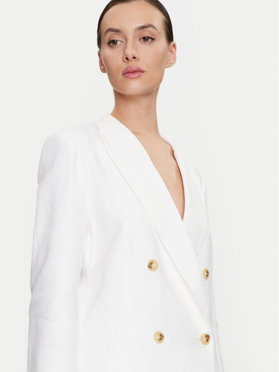 ViCOLO ViCOLO Marynarka TB0790 Biały Regular Fit