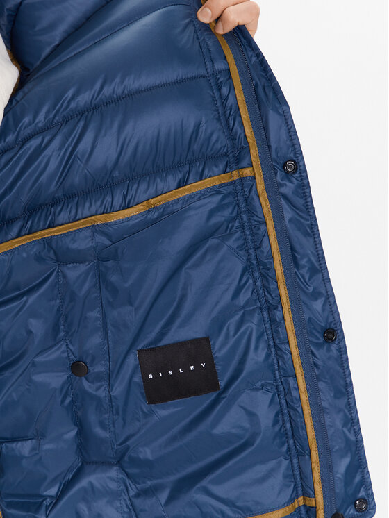 Sisley Sisley Μπουφάν μεταβατικό 2BA2SN01J Μπλε Regular Fit