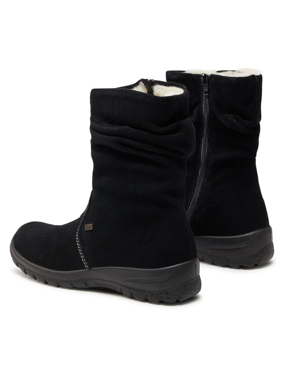 Rieker Rieker Botine Z7171-01 Negru
