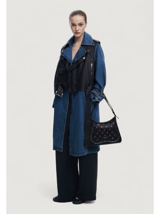 Desigual Desigual Borsa BAG_YANKEE MANAOS BLACK Nero