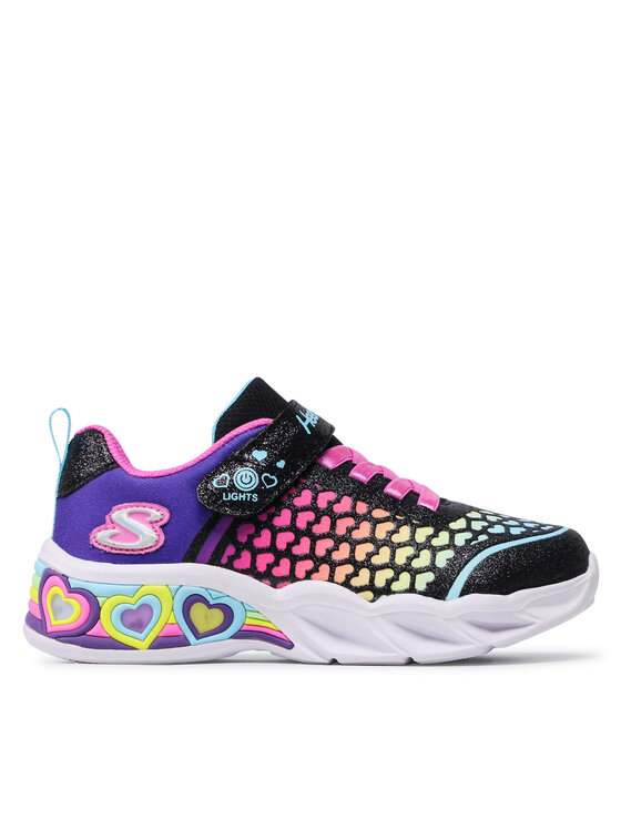 Sneakers Skechers Lovely Colors 302312L/BKMT Negru