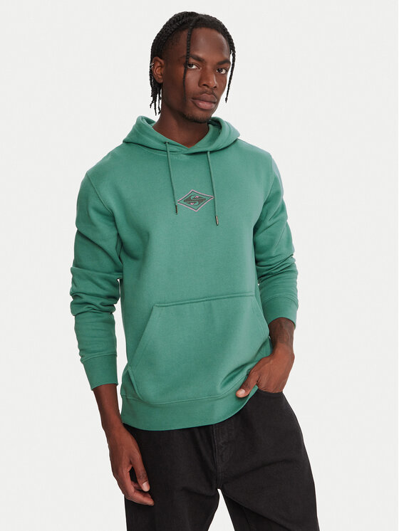 Quiksilver Quiksilver Pulóver Graphic EQYFT05131 Zöld Regular Fit
