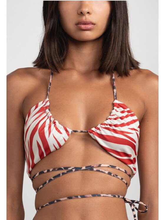 Flavia Valentini Flavia Valentini Bikini 41 Czerwony