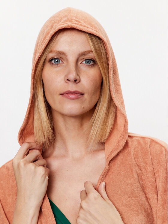 Roxy Roxy Pludmales kleita ERJX603339 Oranžs Relaxed Fit