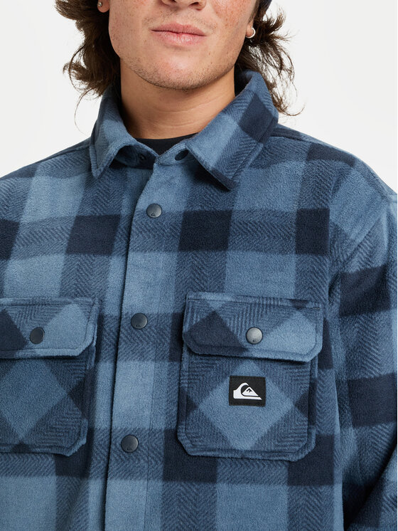 Quiksilver Quiksilver Koszula Bering Strait Check EQYPF03075 Granatowy Regular Fit