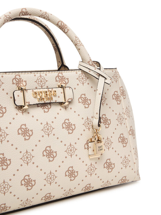 Guess Guess Kabelka Carrie Logo HWGP98 98060 Écru