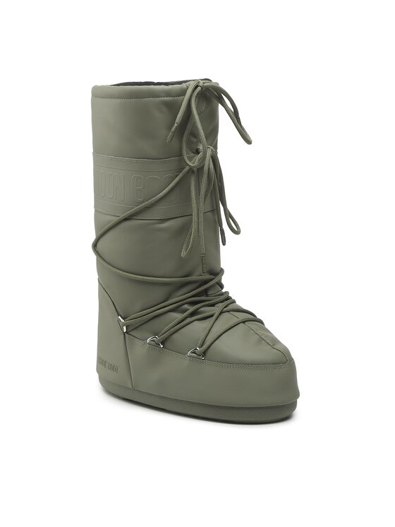 Moon Boot Škornji za sneg Icon Rubber 14027600 Khaki
