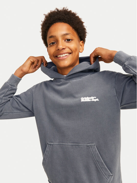 Jack&Jones Junior Jack&Jones Junior Jopa Vermont Wash 12263296 Siva Loose Fit
