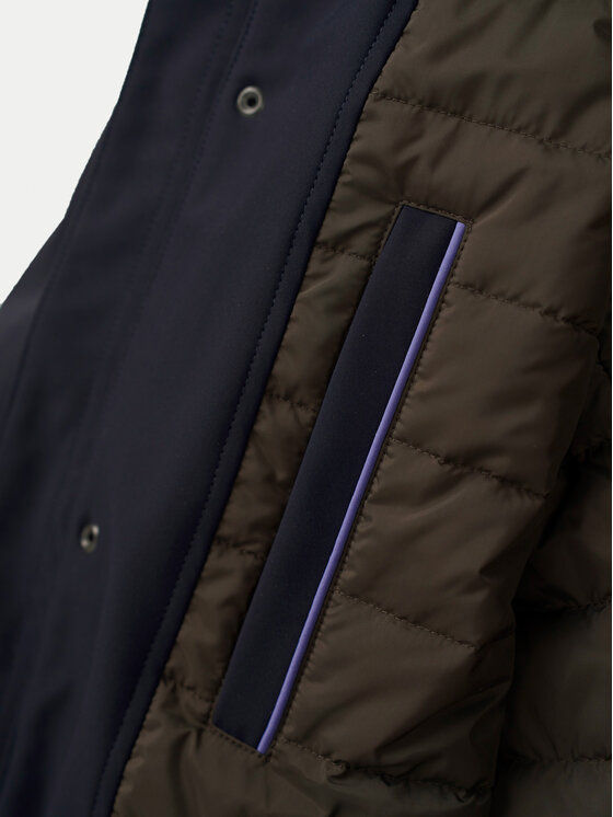 Bugatti Bugatti Kevad-sügis mantel 635500 61050 Tumesinine Regular Fit