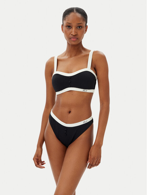 KARL LAGERFELD KARL LAGERFELD Bikinio apačia A2W46019 Juoda