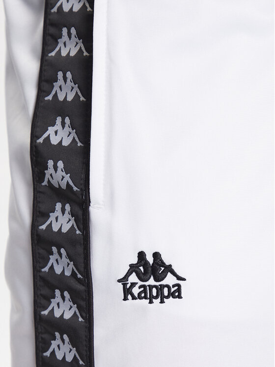 Kappa Kappa Спортни шорти 313019 Бял Regular Fit
