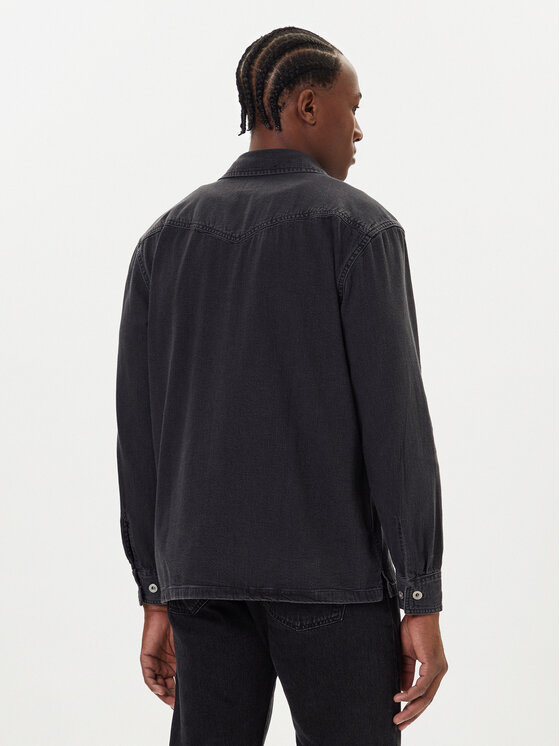 Levi's® Levi's® džínsová košeľa Truckee 003NW-0001 Čierna Relaxed Fit