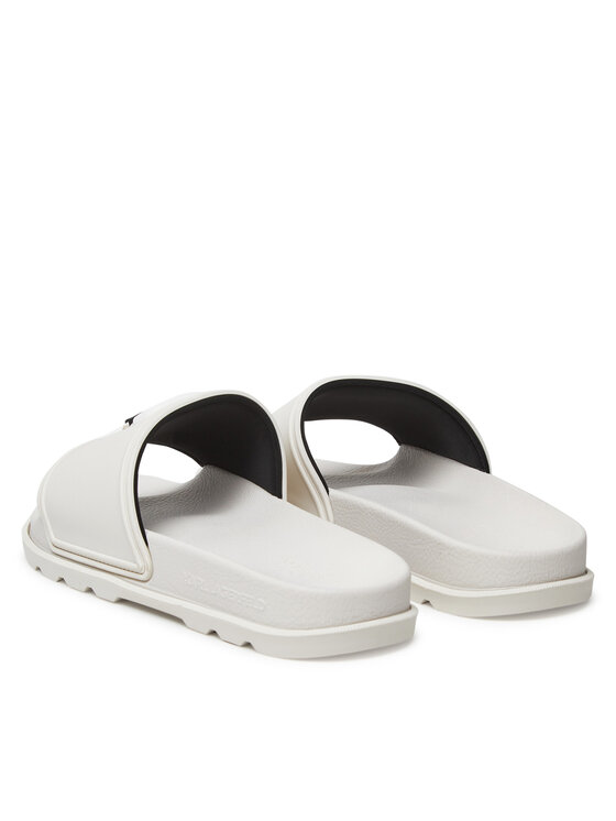 KARL LAGERFELD KARL LAGERFELD Şlapi KL80970N Alb