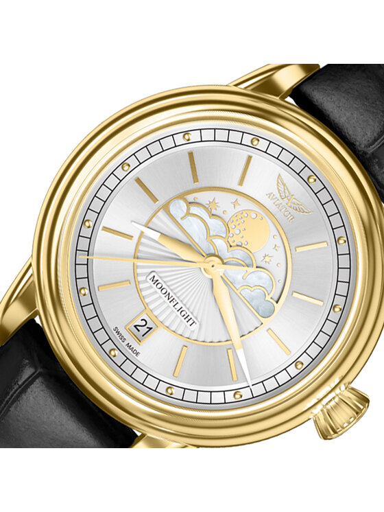 Aviator Aviator Orologio V.1.33.1.343.4B Nero