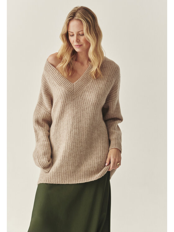 TATUUM TATUUM Sweter ONYX Beżowy