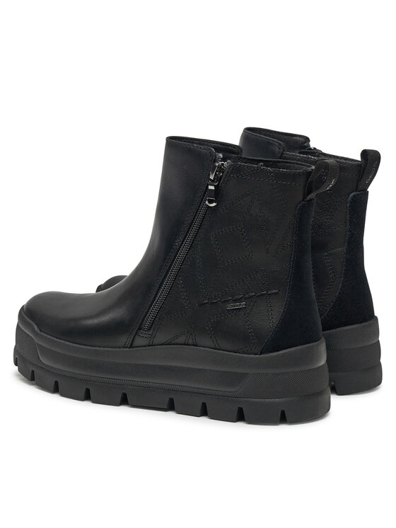 Geox Geox Μποτάκια Spherica EC7 D46WSG 04322 C9999 Μαύρο