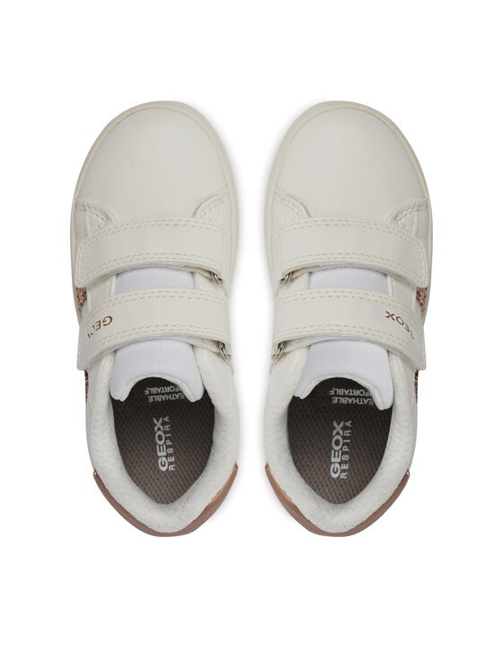 Geox Geox Tenisice J Eclyper Girl J45LRA 000BC C1ZH8 M Bijela