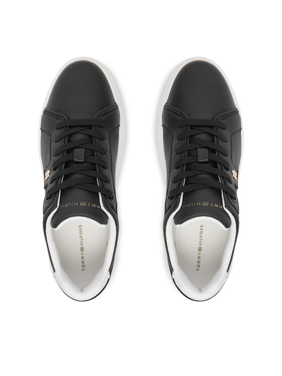 Tommy Hilfiger Tommy Hilfiger Сникърси Th Chic Platform FW0FW09396 Черен