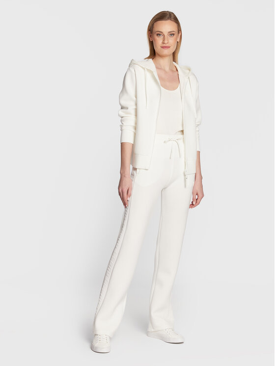 Guess Guess Jogginghose V3RB21 K7UW2 Écru Regular Fit