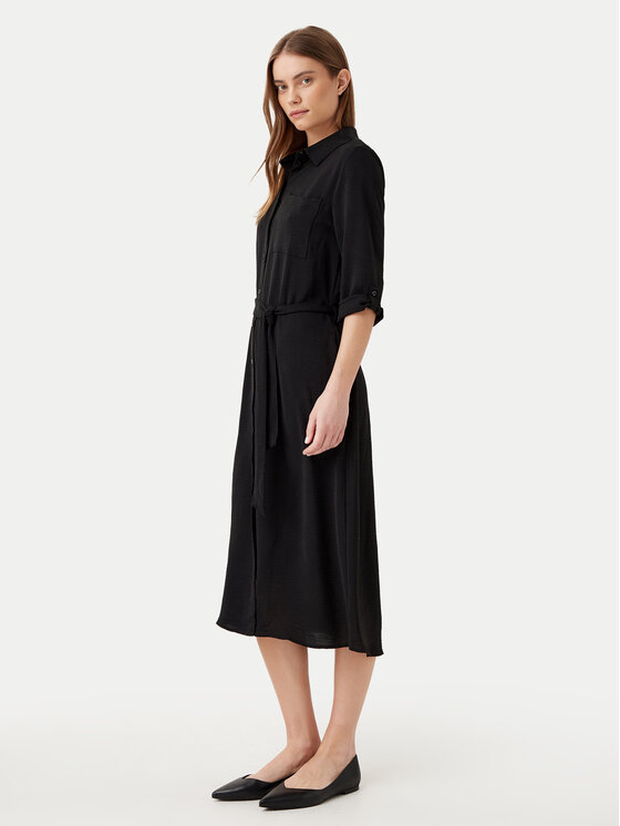 JDY JDY Rochie tip cămașă Lion 15341128 Negru Regular Fit