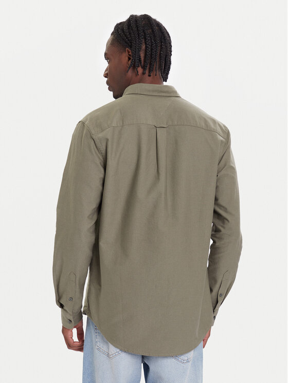 Tommy Jeans Tommy Jeans Πουκάμισο DM0DM21298 Πράσινο Regular Fit