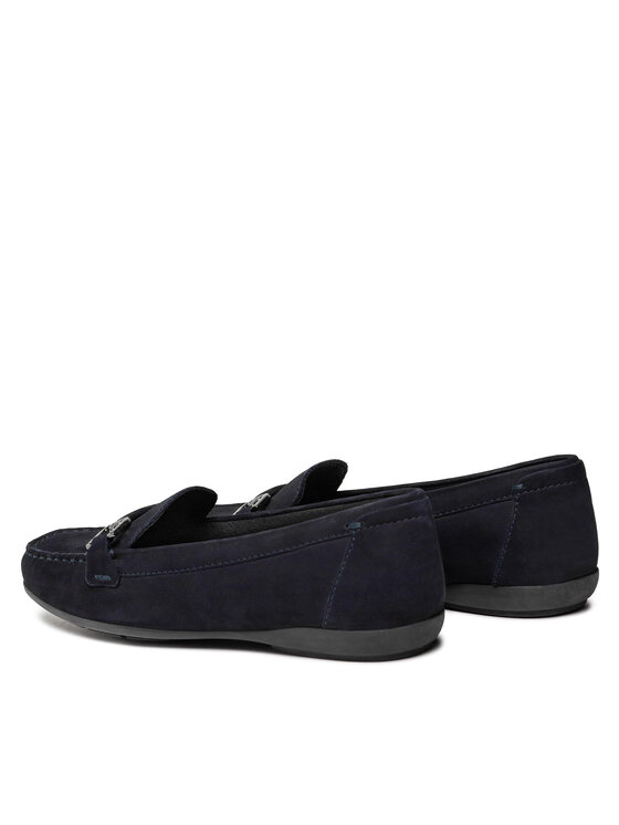 Geox Geox Mokasíny D Annytah Moc A D84BMA 00032 C4007 Černá